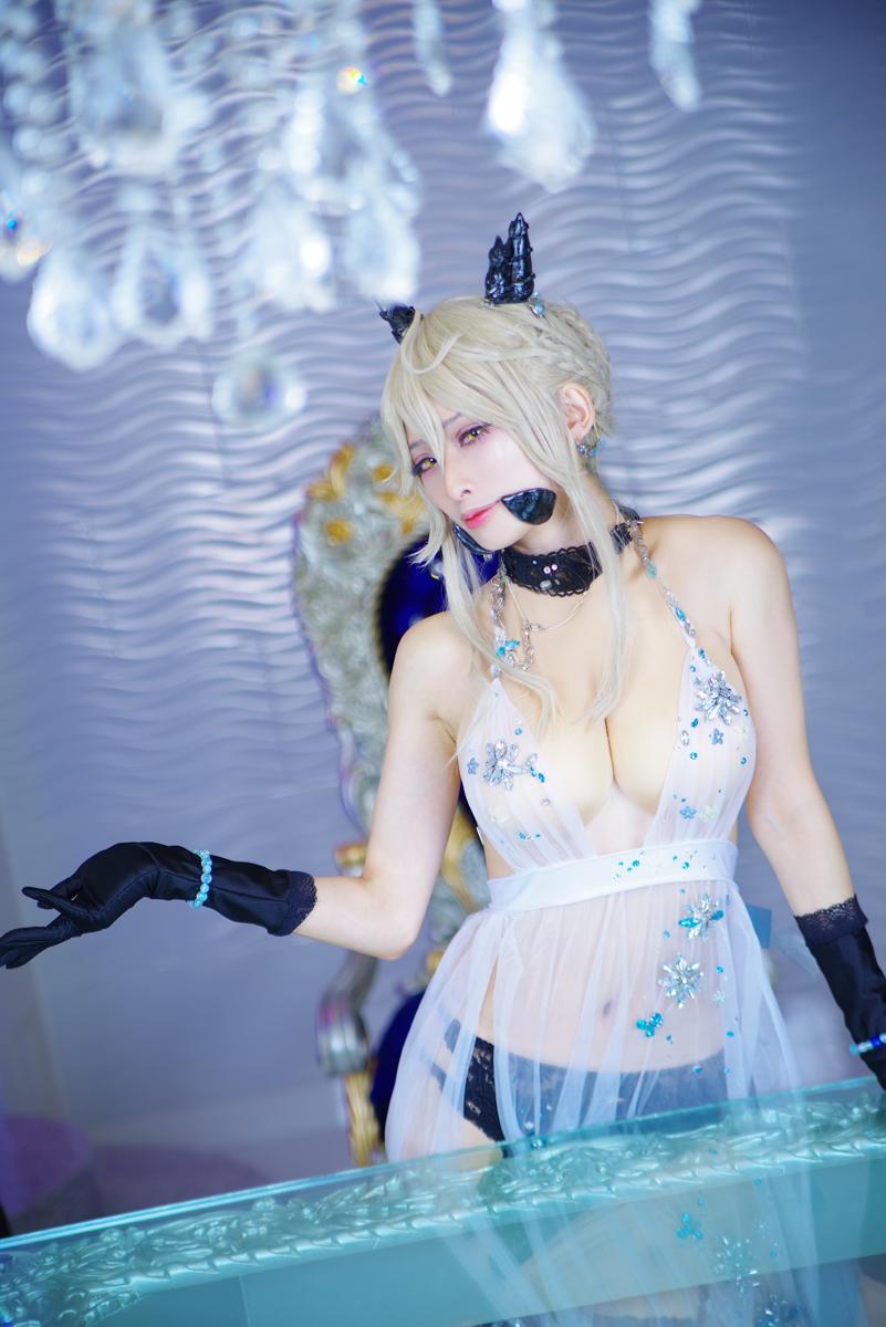 ベルギー製 FGO ロイヤルアイシング アルトリアオルタ コスプレ 衣装
