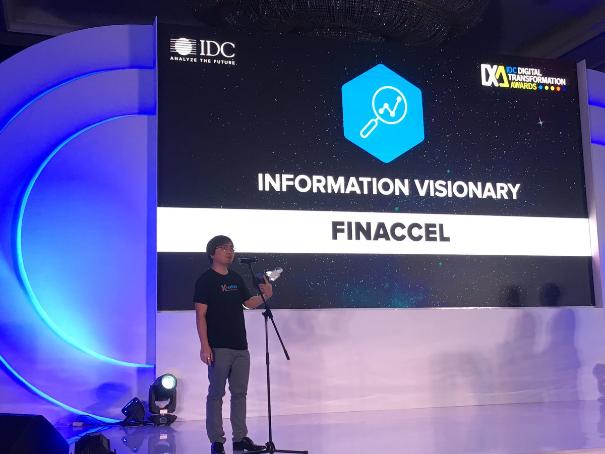 With Kredivo as their product, FinAccel has been able to achieve bank-level risk metrics and highly efficient operations. Congratulations FinAccel for winning the Information Visionary category! #IDCDXa Indonesia 2019