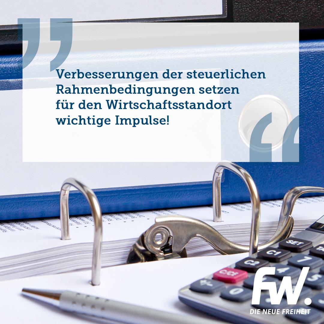 Echte Chancen für die Umsetzung des Milestone-Projekts Steuerreform!

Mehr Infos dazu: fw.at/?p=5685