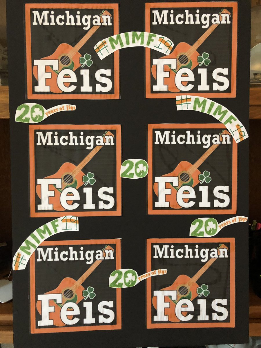 Selfie backdrop for the feis! #MIMF19