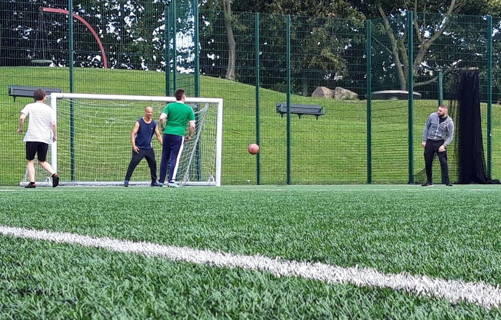 Another fun and active day at at our football activity. 
Every Thursday we play 5-a-side football at the Umix Centre. All abilities are welcome.
If you are up for a fun, friendly kick around call Carl at Addaction Sheffield to find out more. ⚽️⚽️