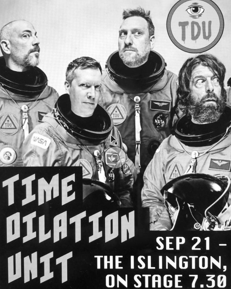 DilationUnit's tweet photo. Wormhole opens September 21st @theislington 7.30pm 🚀
https://t.co/hqR5tDZ8mn
#timedilationunit #newmusic #wearewormhole #synth #psych #tdu #livemusic #livemusicrocks #london #liveband #spotify #live #londongigs #islington #TheIslington #londonmusic #London #londonmusicscene https://t.co/gIk9HtCqFG