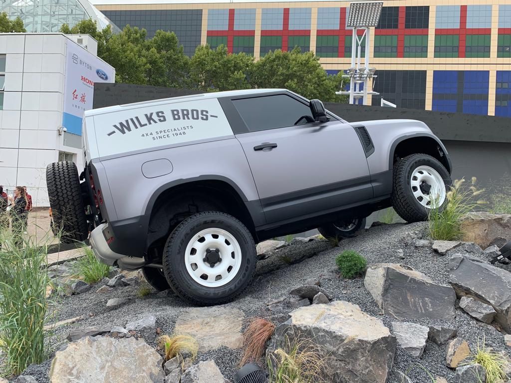 DuckworthLR's tweet photo. Our Managing Director Ben is one of those fortunate enough to explore the #NewDefender in Frankfurt today following yesterday's world premiere. Here are some photos he's taken of the iconic new model.

Learn more about the #Defender prior to ordering one: https://t.co/6jnWXFRbOs https://t.co/93sB46i3Wq