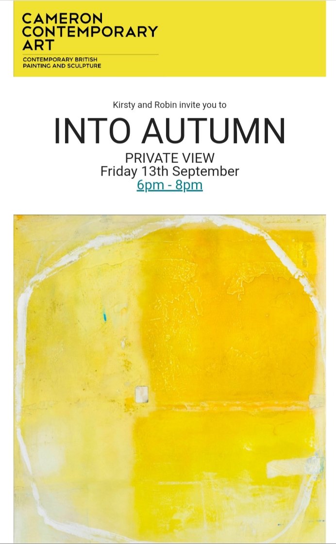 alanjamesmcleod's tweet photo. Come along to @Cameronart10 on Friday evening for the opening of the Autumn show 
#Hove #artgallery #Cameroncontemporary  #contemporaryart  #BrightonandHove https://t.co/HH0a8ApEcY