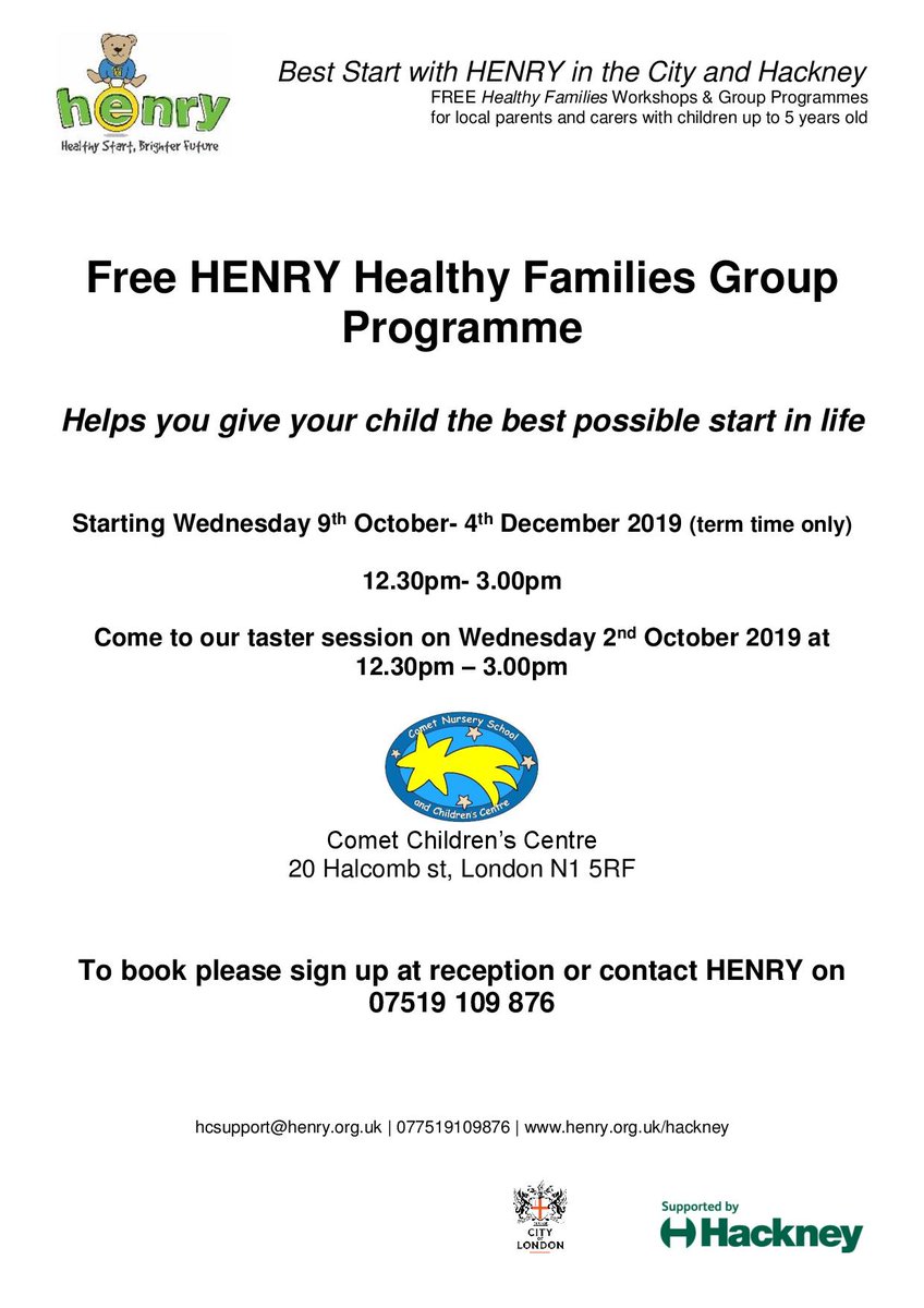 Comet Nursery School & Children's Centre tweet media