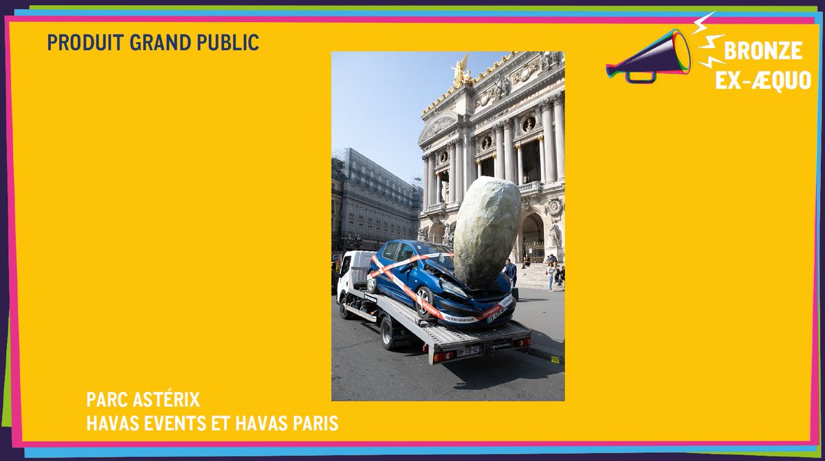 HavasParis's tweet photo. Retour sur le #gpstrat avec de belles récompenses 🎉 1 Argent pour @Veolia_FR #WeAreResourcers, 2 Bronze pour @ParcAsterix #AttentionMenhir avec @Havas_Events, 1 Argent et 1 Bronze pour @EDFofficiel #Instamix avec @HavasMediaFR et @Socialyse ! Bravo à tous #BetterTogether https://t.co/KBpulkQs37