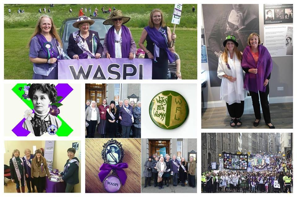 ArgyllWaspi's tweet photo. @unisonscot @EISUnion @UniteScotland @GMB_union @GMBScotOrg @WASPI_Campaign @BrendanOHaraSNP @Feorlean #argyllandisleswaspi took part in #Vote100 celebrations of #argyllandbute suffragettes/suffragists incl:
"A Wuman's Place is in the Home": https://t.co/9J71Jmtj6b
#EqualiTeas: https://t.co/hTqwOLnfkf
Plus #PROCESSIONS2018 in Edinburgh: https://t.co/FDpWvjtCK5 https://t.co/Ijng9Hylq6
