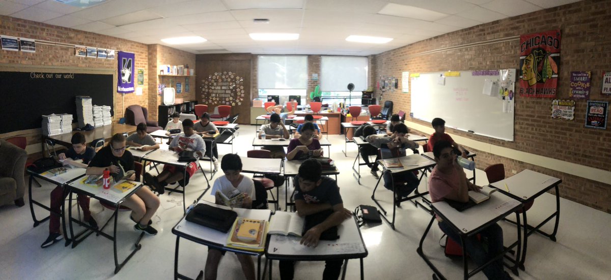 Northwood 7th graders have been loving their WIN (What I Need) time! <a href="/D112Teachers/">District112Teachers</a> #nwhuskies