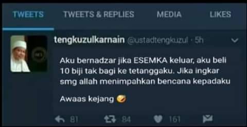 Tengkuzulkarnain On Twitter Nazar Palsu Buatan Tim Sorak Dipercaya