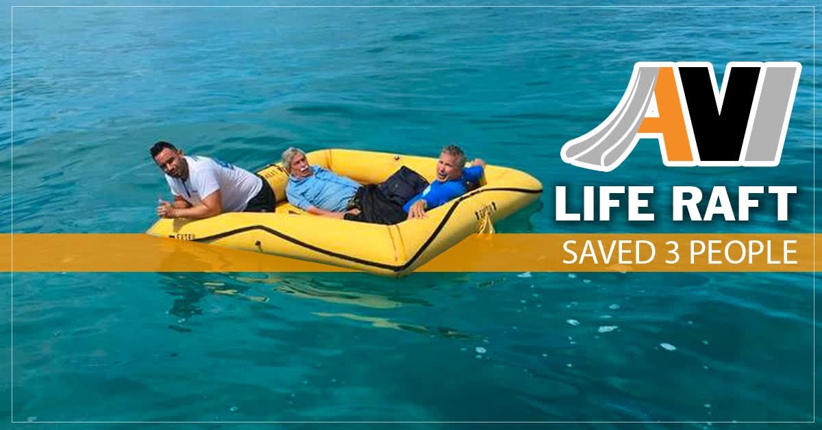 avinflatables's tweet photo. AVI SURVIVAL PRODUCTS raft helped rescue 3 more lives.
We’re very proud of our our team that works very hard every day to save lives.
#AVI #AviationInflatables #SurvivalProducts #AviationSafety #KeepingYouSafe #AviationLife #Rafts #LifeRafts #Rescue #Florida #TBT https://t.co/RFJms3ddAy