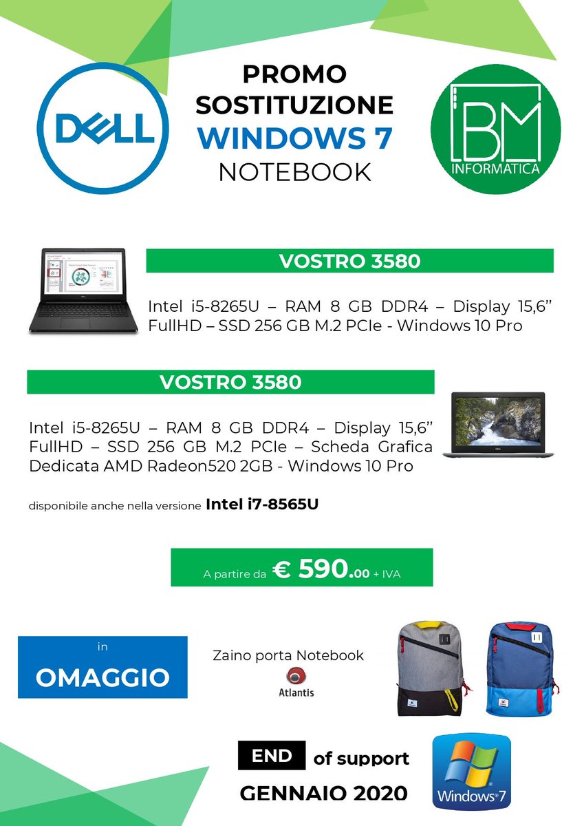 BM_INFOR's tweet photo. Sostituisci il tuo vecchio Windows 7 prima che sia troppo tardi!

Deadline: Gennaio 2020

#Windows7 #Windows10 https://t.co/XvXKWsoSLw