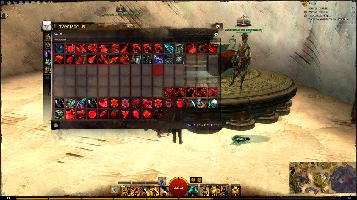 LeBusMagique's tweet photo. Vos sacs sont remplis des trouvailles que vous avez pu amasser ? Voici une liste d'étapes que nous vous conseillons de suivre pour essayer d'organiser au mieux vos sacs après vos expéditions ! #GW2 #GW2Tips https://t.co/lnDKPydpaO https://t.co/K7yk7bis03
