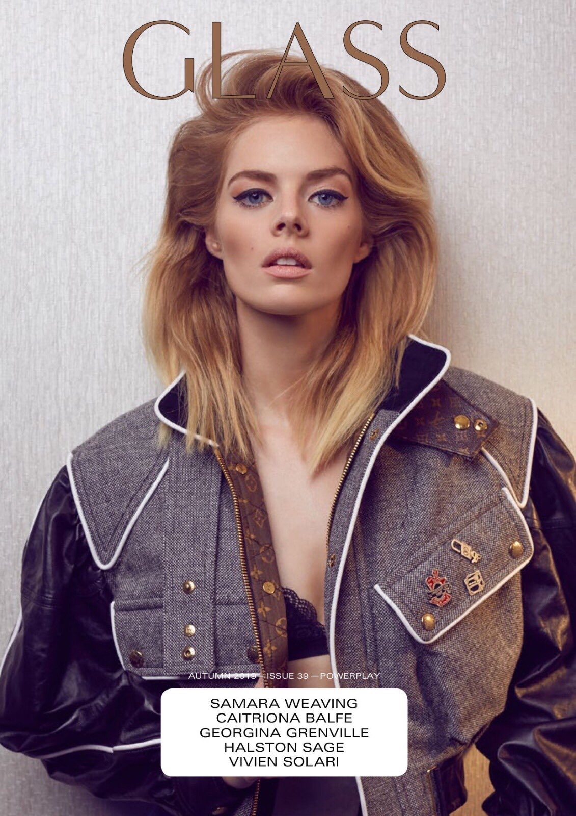 The Glass Magazine on X: Our first cover star of Glass Issue 39, Samara  Weaving, is set to take the film industry by storm 💫 she stuns in  @LouisVuitton Photographer: Ssam Kim