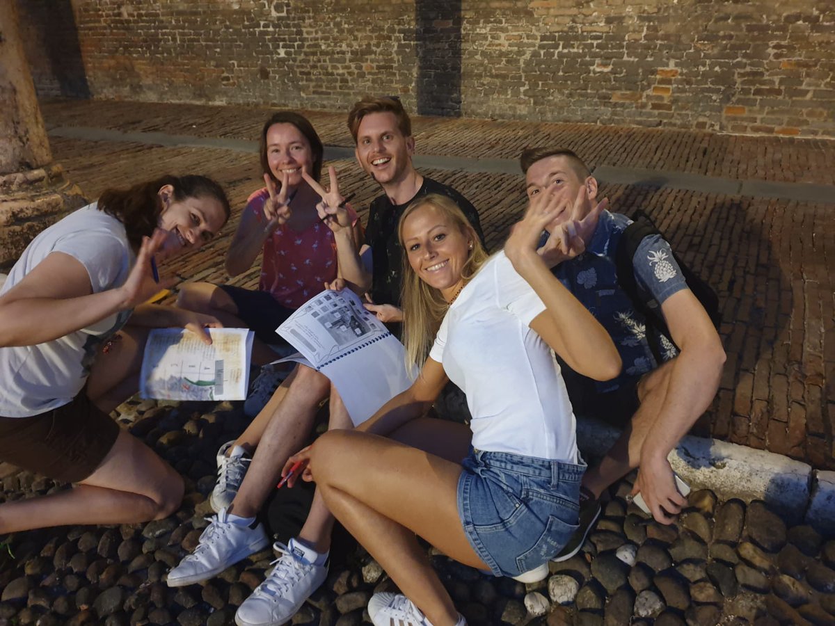 Pluggy_Eu's tweet photo. More #collaborativegames, more #fun! @Pluggy_Eu partner @XteamSoftware organises several events to evaluate the #collaborativegame! #Venice #Mantova #Padova #Mondolfo some of the cities in #Italy which hosted the events! #H2020 #EuropeForCulture https://t.co/Fmz9izl9Ik