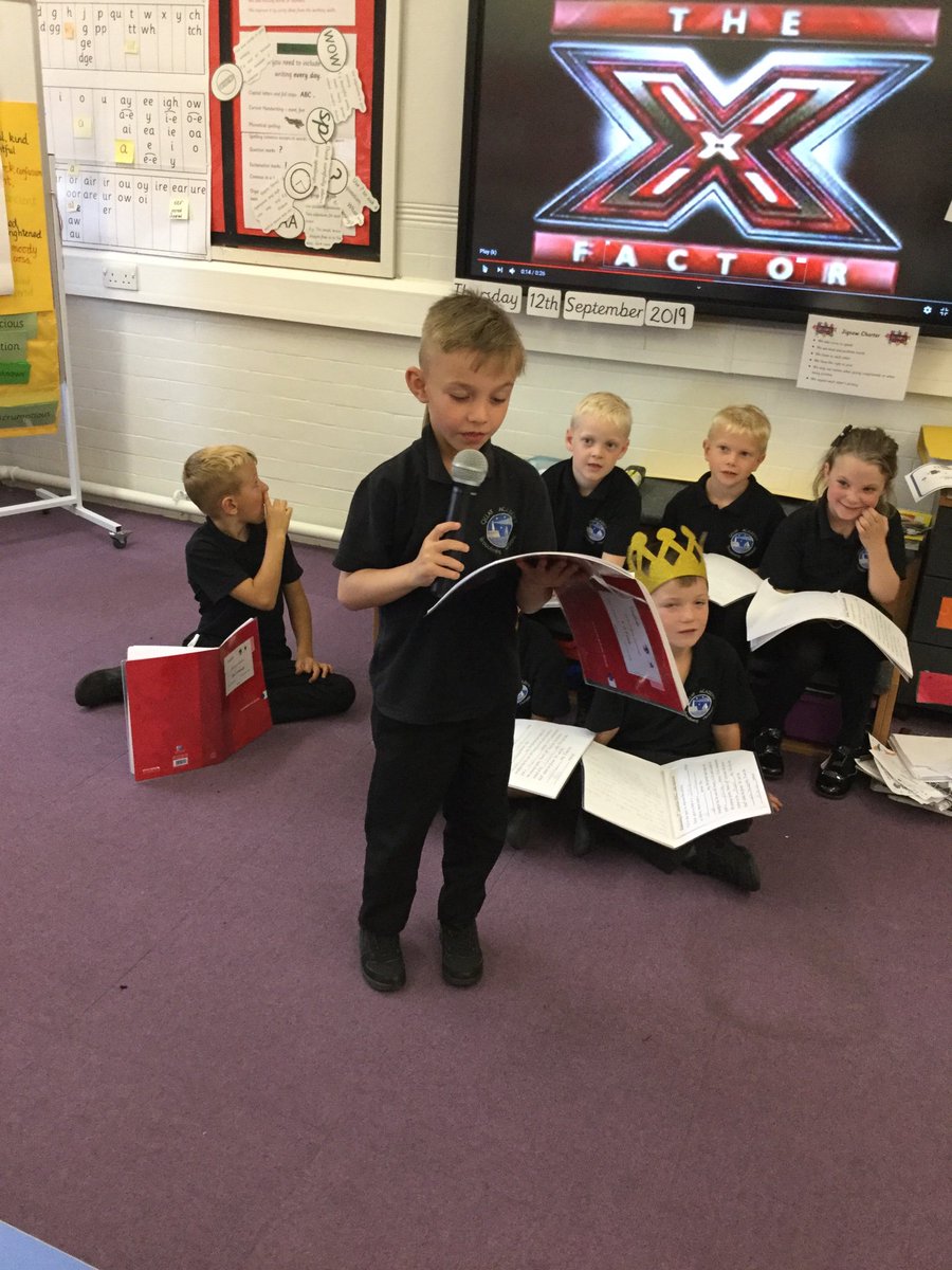 QuayYr2's tweet photo. School is so much fun!  XFactor finals for amazing sentences.  Some fantastic adjectives from Mrs Watts class.  #XFactor @QuayVP @QuayYr2 https://t.co/8YceBKvZBa