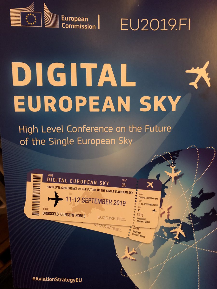 “Strong safety culture is always created by human beings. Automation does not change this” says @Finnair CEO @TopiManner in high level Single European Sky panel on safety, automation and people. #EU2019FI #AviationStrategyEU