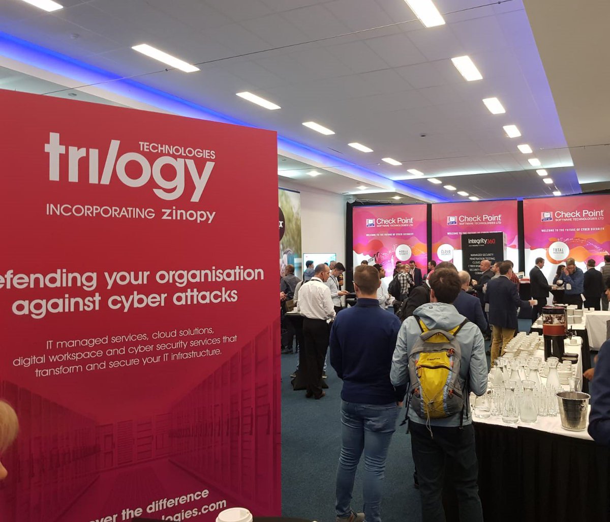 PresidioEurope's tweet photo. We're at the Secure Computing Forum today #SCFDublin. Come visit our stand @johnvcasey is there with #GeraldineLocke https://t.co/18m2KAciHg
And our partner @CheckPointIrl is there too! https://t.co/j3ZaivsqP8