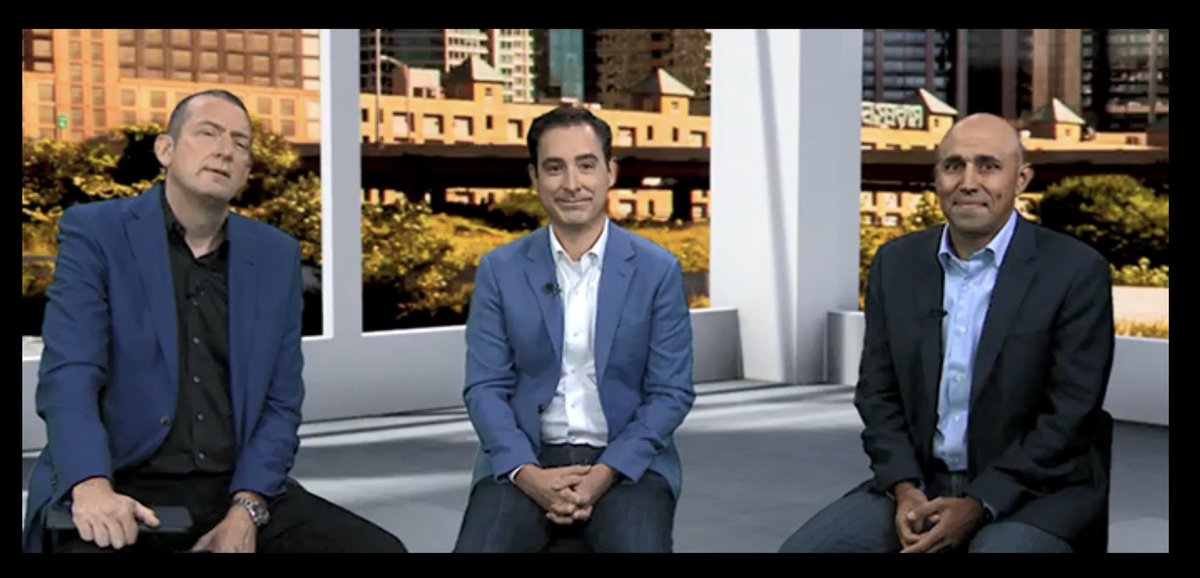 jwarnke's tweet photo. Another episode of @Accenture #CIOLive from #Studio34 talking with my good friends @andrewxwilson and @tleraris about our #MicrosoftTeams and #DigitalWorker journey https://t.co/nBEKIAg6AI