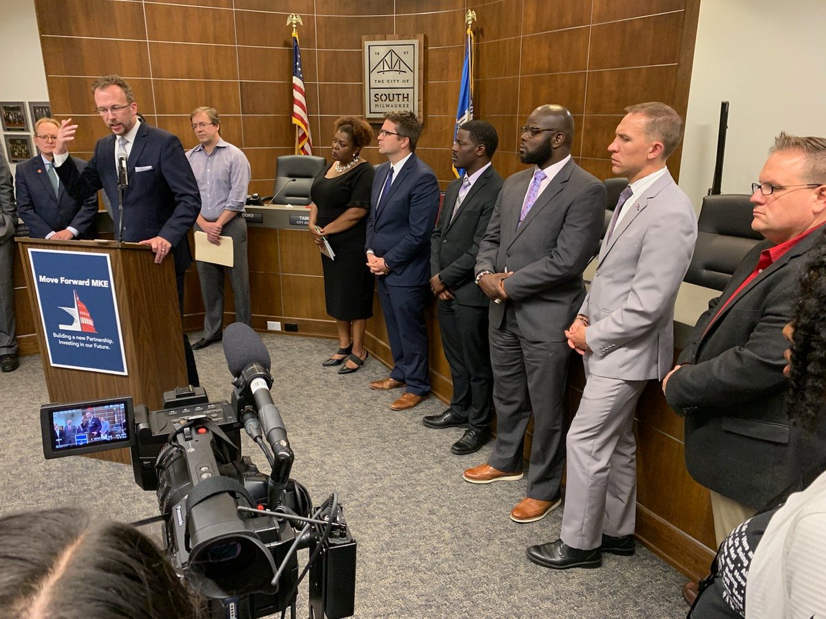 On Monday, I proudly stood with fellow Milwaukee leaders to fight for a fair deal so our city can move forward.

Milwaukee County's ability to generate revenue is limited by state laws, leading to budget cuts that threaten public services.