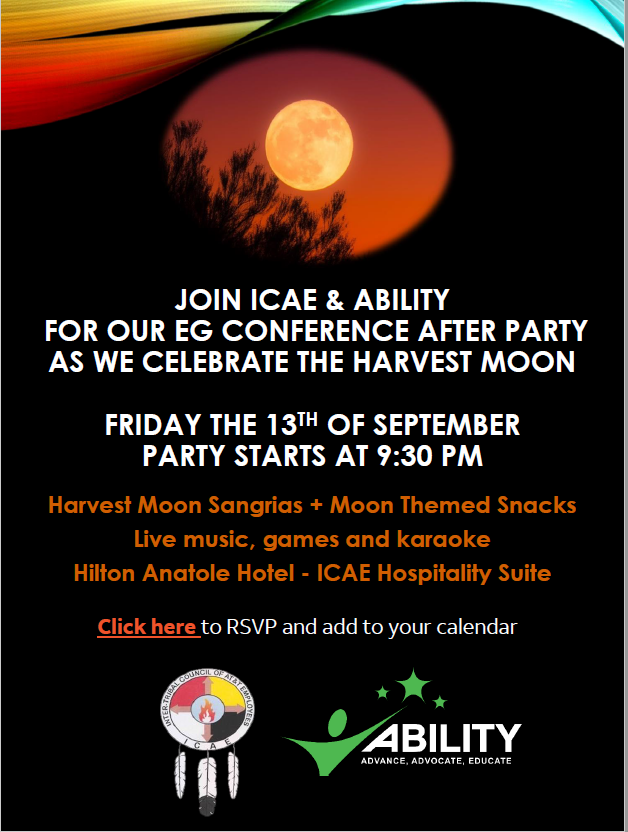 AbilityERG's tweet photo. ERG CONFERENCE IS HERE! Join Ability as we co-host the after party on Sept 13th with @ICAEGlobal @icae4texas !! See the flyer below for the details.

Party starts at 9:30PM, see you there!! #abilityerg #lifeatatt #atterg #disabilityawareness #ERGconference https://t.co/XFxdSj3SJL