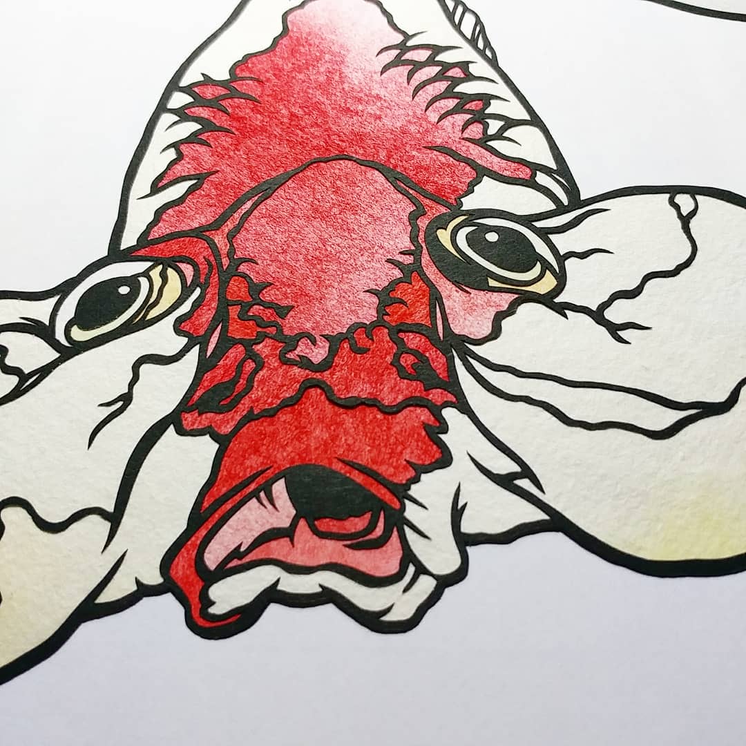 金魚切り絵 雅人 Masato בטוויטר 水泡眼 とても面白い顔 ﾟ ﾟ 切り絵 アート 金魚 イラスト Kirie 絵 金魚切り絵 Papercuttingart Papercutting Galdfish