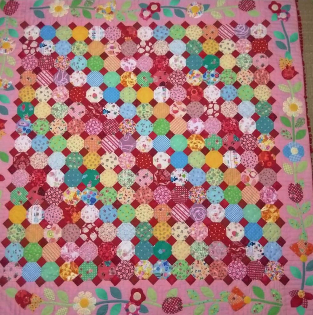 Echtheit06's tweet image. やっとキルティングが終了💧一年掛かりました😭