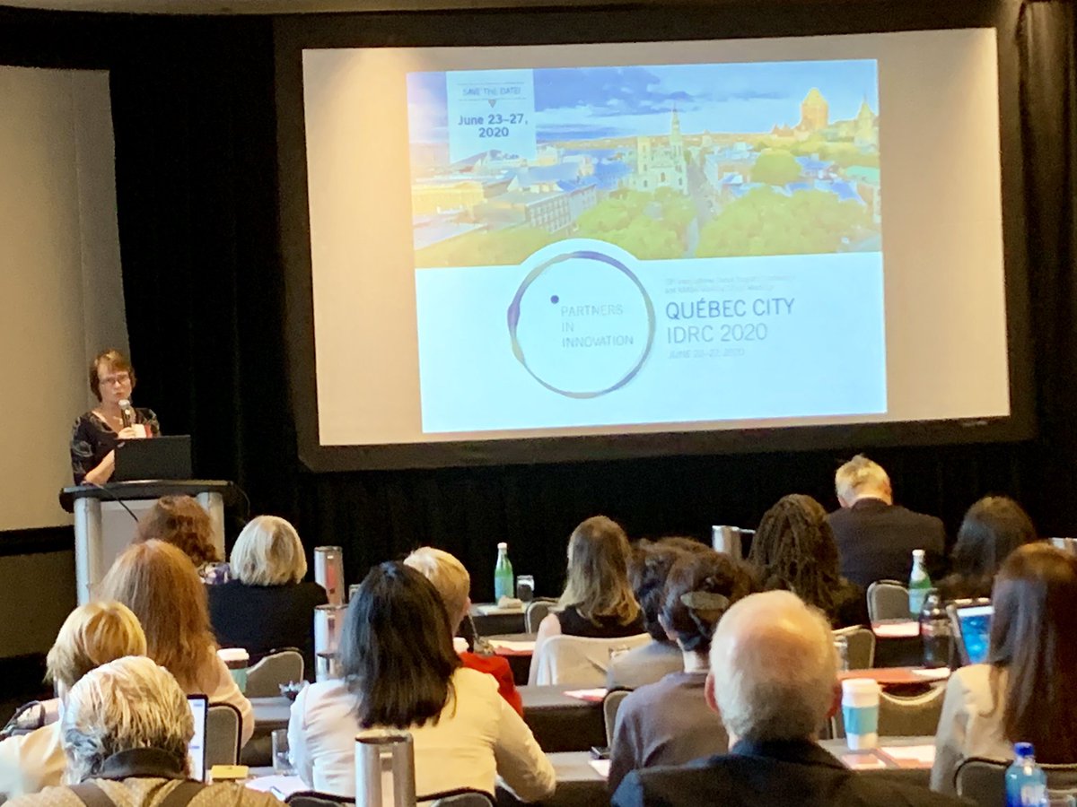 FACTcelltherapy's tweet photo. Lydia Foeken from WMDA presenting the WMDA’s Global Trends Report at the WMDA-NetCord & FACT Cord Blood Day! #FACT #CBConnect19 https://t.co/OGytpdZ7BO