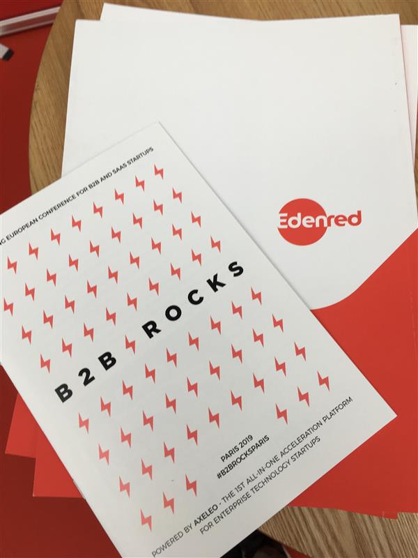 Come and meet the <a href="/Edenred/">Edenred Group</a>, <a href="/EdenredFrance/">Edenred France</a> and <a href="/EdenredCapital/">Edenred Capital Partners</a> teams at #B2BRocks, the leading #B2B &amp; #SaaS #startup conference in Europe 👋 <a href="/Axeleo/">leo axe</a> <a href="/B2B_Rocks/">B2B Rocks</a> <a href="/BeameryHQ/">Beamery</a> <a href="/FretLinkEu/">Fretlink</a> <a href="/joinstationf/">STATION F</a>