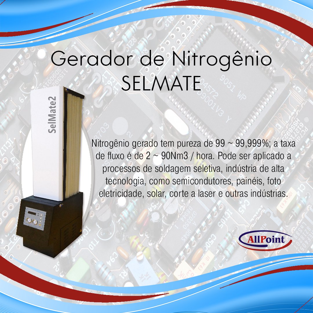 AllPointElec's tweet image. Gerador de Nitrogênio - SELMATE
#allpointelectronics #circuito #componentes #computador #eletronica #electronics #montagemSMD #pcb #pci #SMD #componenteseletronicos #pth #geradordenitrôgenio #n2 #nitrôgenio