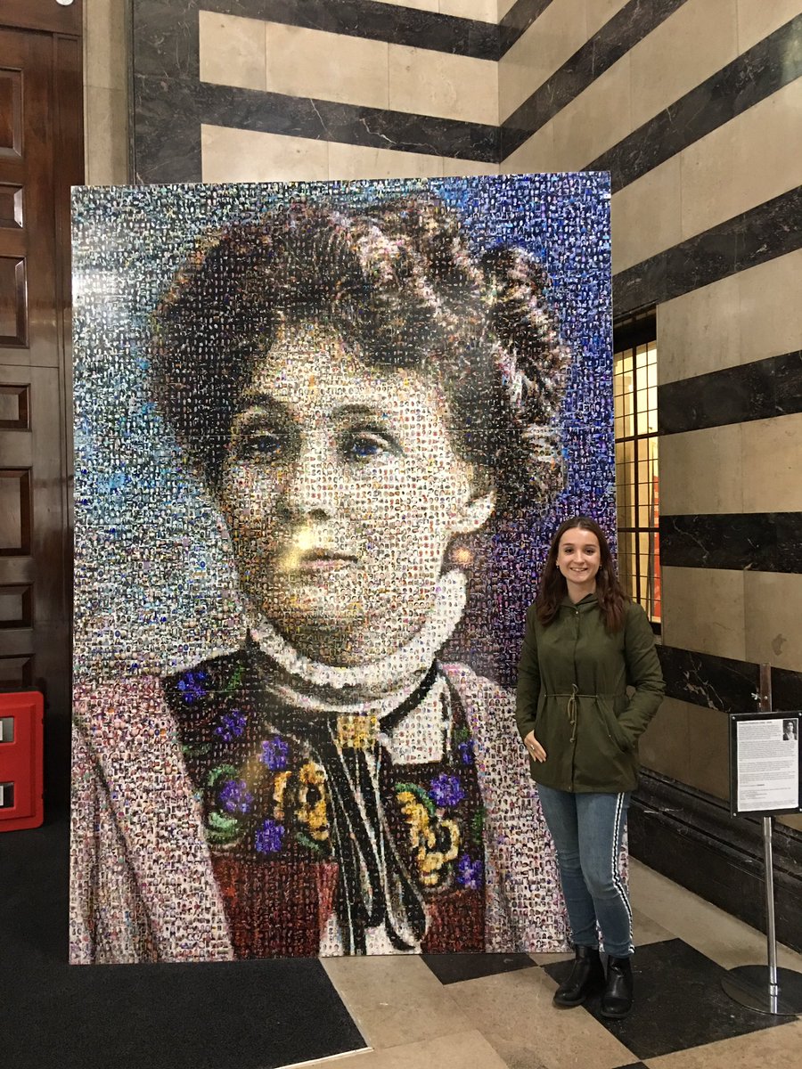 Zebra_carol's tweet photo. After induction meeting part two with our @UNYA #Zebra #Intern #AndreaZapachova I decided to introduce her to a friend of mine 💜💚#DeedsNotWords #BeMoreEmmeline @ThePeoplesHubUN 
Tomorrow @Cloud9em event at @MidlandMCR &amp; @ForwardLadies at @RBEhotels https://t.co/fIA70uhknd