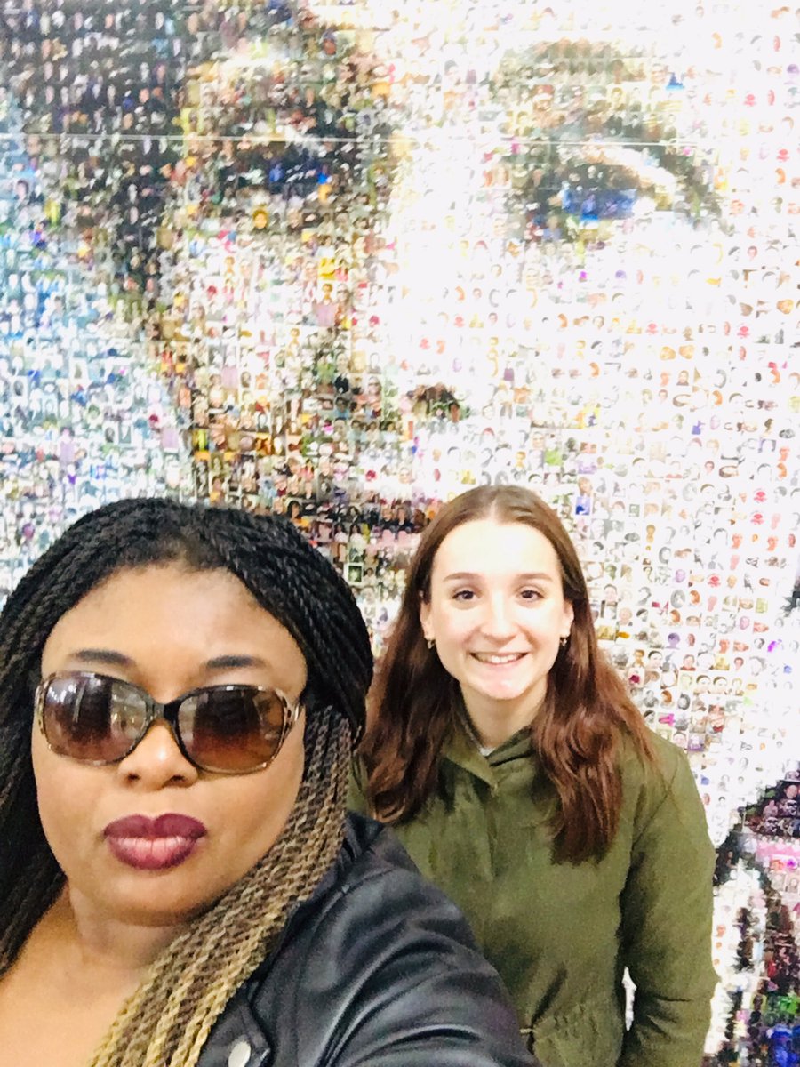 Zebra_carol's tweet photo. After induction meeting part two with our @UNYA #Zebra #Intern #AndreaZapachova I decided to introduce her to a friend of mine 💜💚#DeedsNotWords #BeMoreEmmeline @ThePeoplesHubUN 
Tomorrow @Cloud9em event at @MidlandMCR &amp; @ForwardLadies at @RBEhotels https://t.co/fIA70uhknd