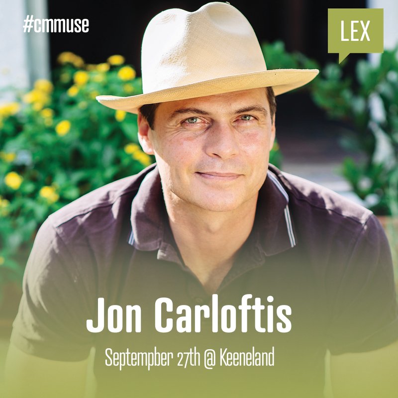 🌿🌺🐎SAVE THE DATE! We’re returning to <a href="/keeneland/">Keeneland</a>   on Sept 27th to hear from award-winner landscape designer and gardener <a href="/JonCarloftis/">Jon Carloftis</a> for September's theme of #cmmuse We’ve got all kinds of exciting announcements to make for this one. Follow along for more  details!