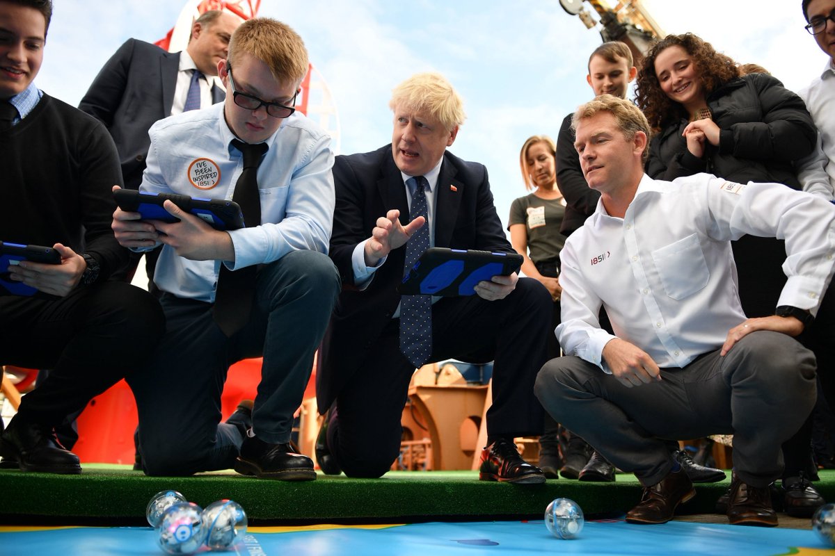 We were pleased to welcome <a href="/10DowningStreet/">UK Prime Minister</a> <a href="/BorisJohnson/">Boris Johnson</a> to the <a href="/MUKCareers/">Maritime Careers: Explore Our World</a> Hub aboard <a href="/NLB_UK/">Northern Lighthouse Board</a> PHAROS this morning. During the visit the PM met with apprentices and cadets from <a href="/POferries/">P&O Ferries</a> <a href="/NLB_UK/">Northern Lighthouse Board</a> and <a href="/citycruises/">City Cruises</a>.

Learn more about #MaritimeCareers 👇

🗺️ maritimecareers.uk