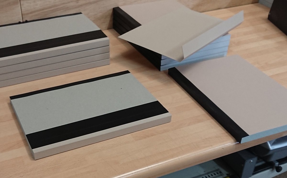 jamaicapress's tweet image. Fully finished self-carbonating triplicate books – these have an attached wrap-around impression board so it can never fall out and get lost! #devonprinters #buylocal #print #printers #northdevonprinters #northdevon
