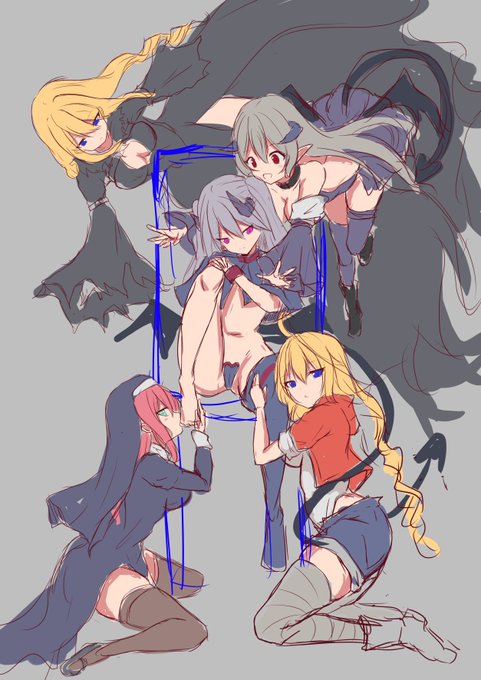 そのうち気が向いたら続き描こう、、、_(:3 」∠)_ 