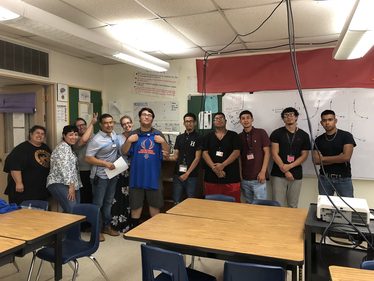cctaphoenixes's tweet photo. #cctaphonixes #iamepisd Perfect attendance certificate presentation at CCTA, keep up the awesome work Phoenixes! https://t.co/MfiKMOUvXP
