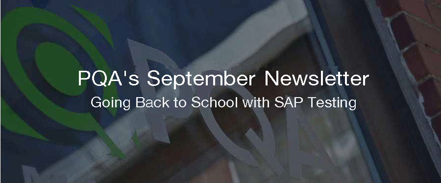 PQATesting's tweet image. Don&apos;t miss our September newsletter on SAP Testing! We have a great conversation with @PLATOTesting Testers about learning SAP, a blog written by our VP Mike Hrycyk (@mespadoink), &amp;amp; much more: ow.ly/lTxx30pvLA4