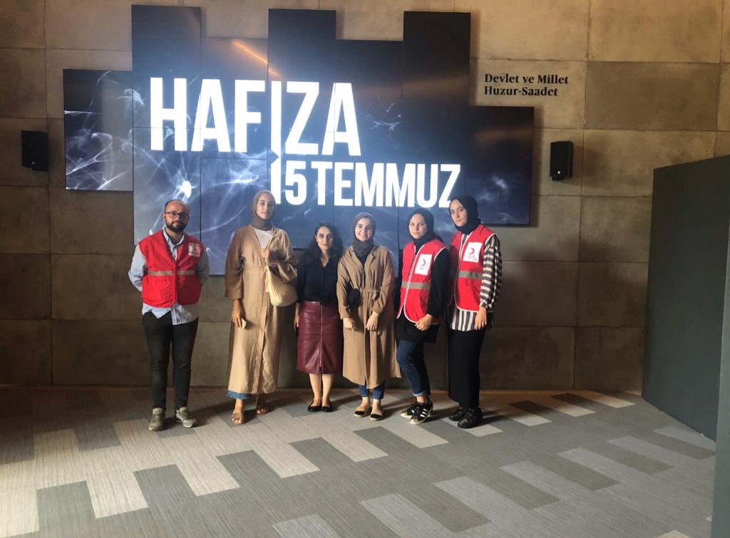 genckizilay34u's tweet photo. Bugün Genç Kızılay Üsküdar olarak HAFIZA 15 Temmuz müzesinde 12 Eylül paneline katılım sağladık. Tüm şehitlerimize Allah'tan rahmet diliyoruz. https://t.co/7zpCPWeDq1