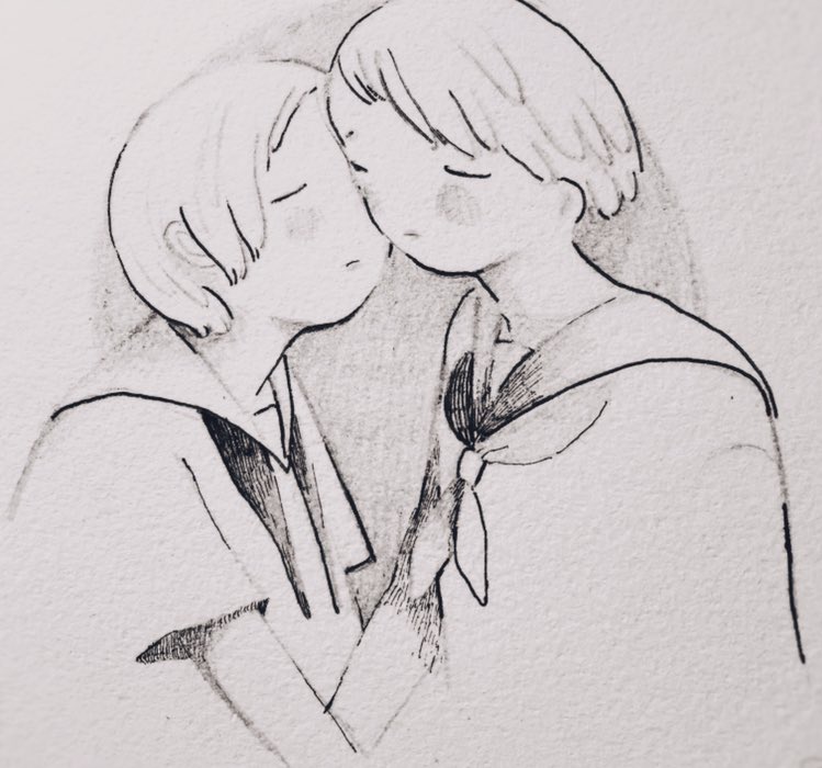 #イラスト #1日1絵
そっと。 
