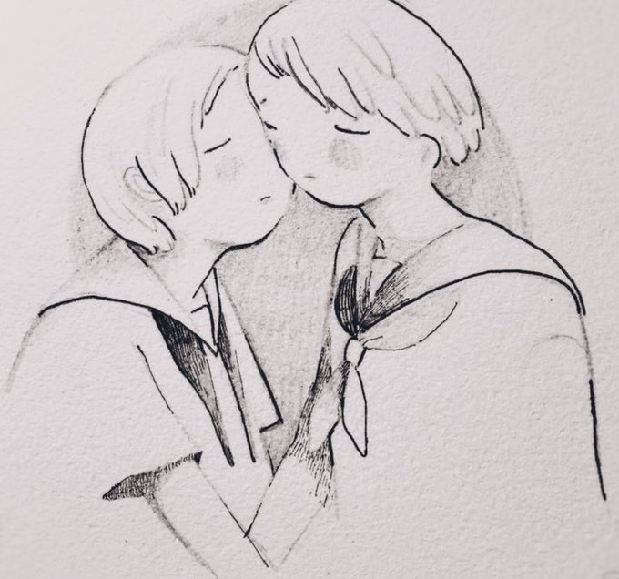 #イラスト #1日1絵
そっと。 