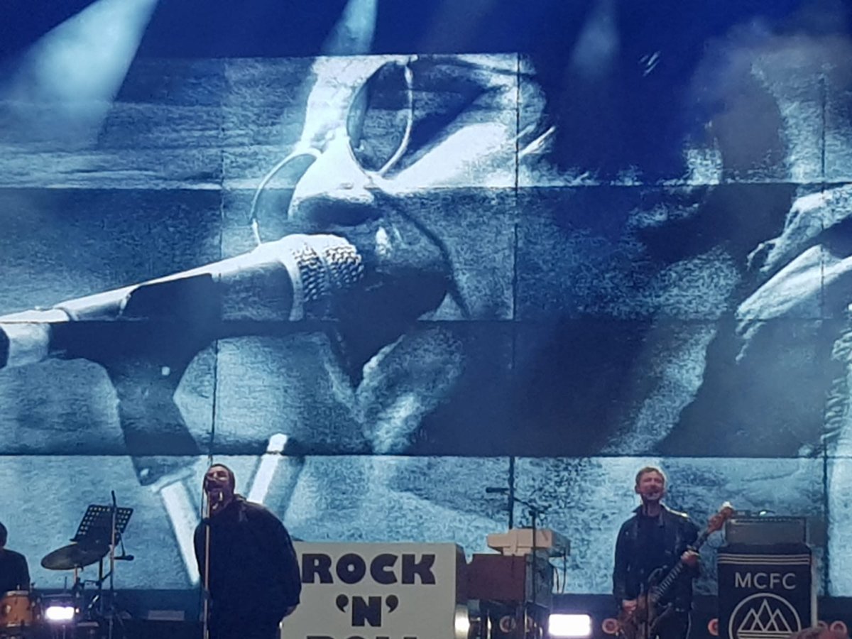 SunFina's tweet photo. We were lucky to welcome a true legend to Gibraltar last week #lg #gmf2019 #oasis #cigarettesandalcohol https://t.co/EzWx4sjlCq