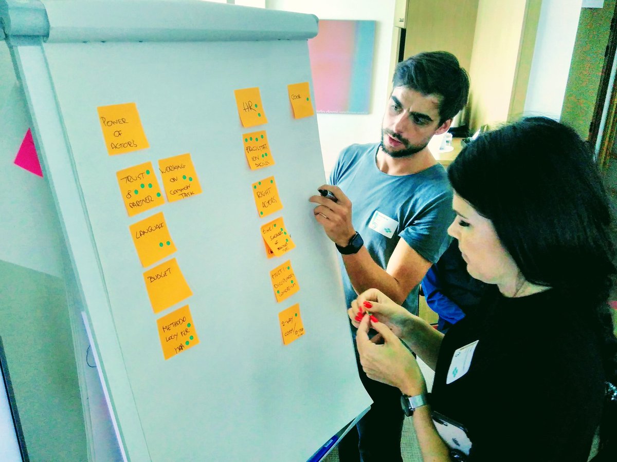 JessicaStokes9's tweet photo. Prioritising challenges of the multi actor approach and sharing solutions @euraknos #TNCommunity https://t.co/2mhnbuYZjg