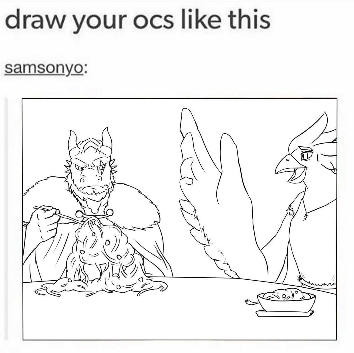 GrahamVigneaux's tweet photo. I saw this on Instagram and I couldn't resist ๐
#drawing #Drawyourcharacter https://t.co/MRieuJtPie