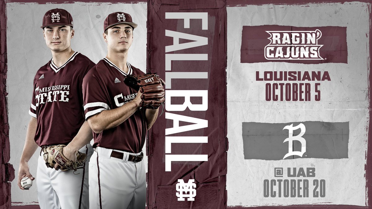 HailStateBB's tweet photo. Fall Ball in ☝️ Day!

Fall schedule features;
- 9⃣ Intra-squad Scrimmages
- 1⃣ Home Game vs. Louisiana
- Fall World Series

Full Schedule ➡️ https://t.co/jSHNuAlTf8

#HailState🐶 https://t.co/o6SWw0SJB0