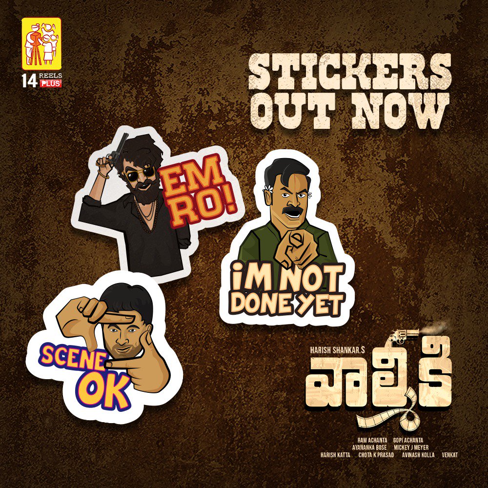 14ReelsPlus's tweet photo. Loved the dialogues of Valmiki? We did too! Here's a small suprise for you

Convey your true emotions in texts using #ValmikiStickers 🥳

Download and Install #StickerBabai for all the cool stickers of #Valmiki
https://t.co/fzy9vAkbHj

@iamvaruntej @harish2you @RaamAchanta https://t.co/OQSM6E9SJU