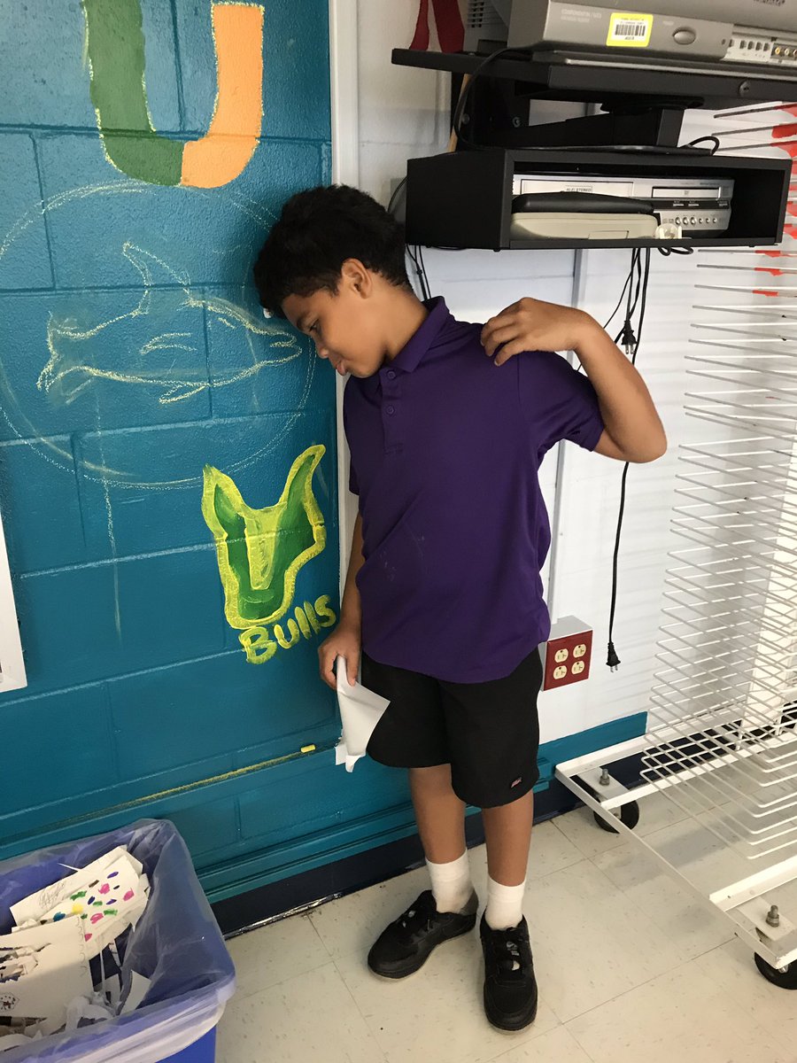 btw_art's tweet photo. 5th grade students hard at work on our Florida Mural 👏 https://t.co/84UgWjUPRE