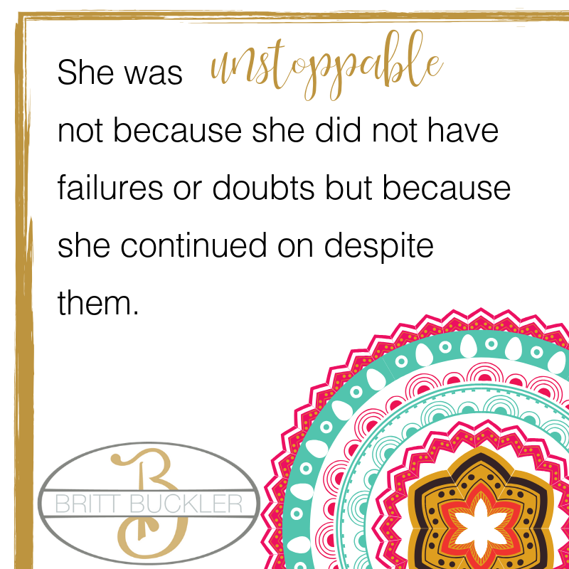 BrittRBuckler's tweet photo. I tell my girls: courage is not the absence of fear, but of doing it anyway.
#BrittBuckler #TeamBeRedefined #BetterTogether #courage #fear #donotfear #takecourage https://t.co/8Fb9IU4MtY