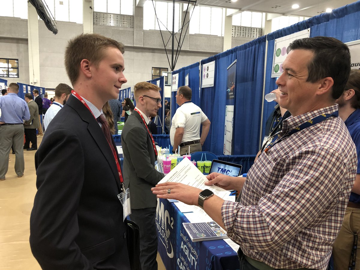 #outstandingtalent at the @wvustatler Career Fair.  Come to booth 72.... We MUST #HireAMountaineer