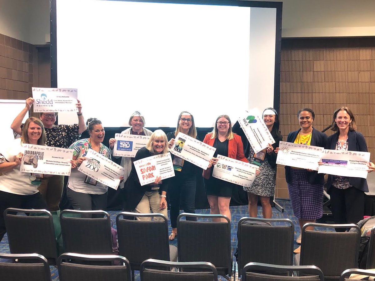 Honored to present how <a href="/calacademy/">California Academy of Sciences</a> is leading the way in hiring individuals with disabilities <a href="/zoos_aquariums/">AZA</a> conference #Museums4Inclusion