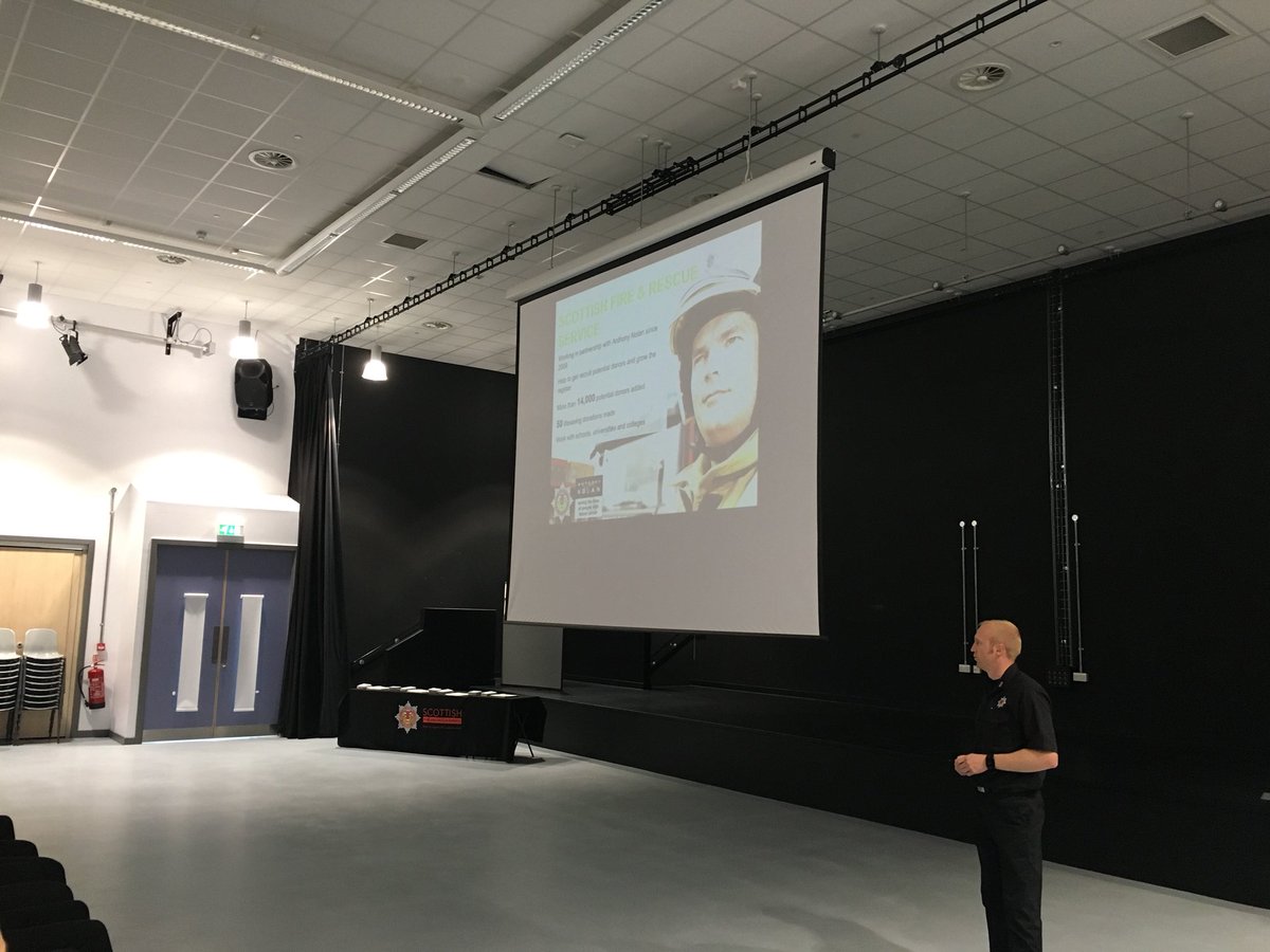 Delighted to welcome <a href="/scotfirerescue/">Scottishfire&rescue</a> to speak to our S5/6 pupils about registering to be a stem cell donor with <a href="/AnthonyNolan/">Anthony Nolan</a> #signup #weCARE #TeamDA